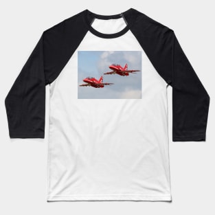 RAF Red Arrows Hawk Baseball T-Shirt